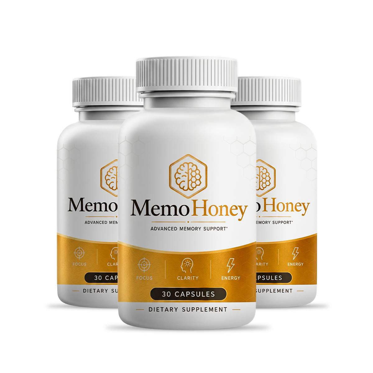MemoHoney™ — 3 bottles